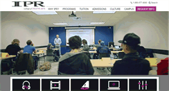 Desktop Screenshot of ipr.edu